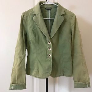 Armani Exchange green jeans blazer!